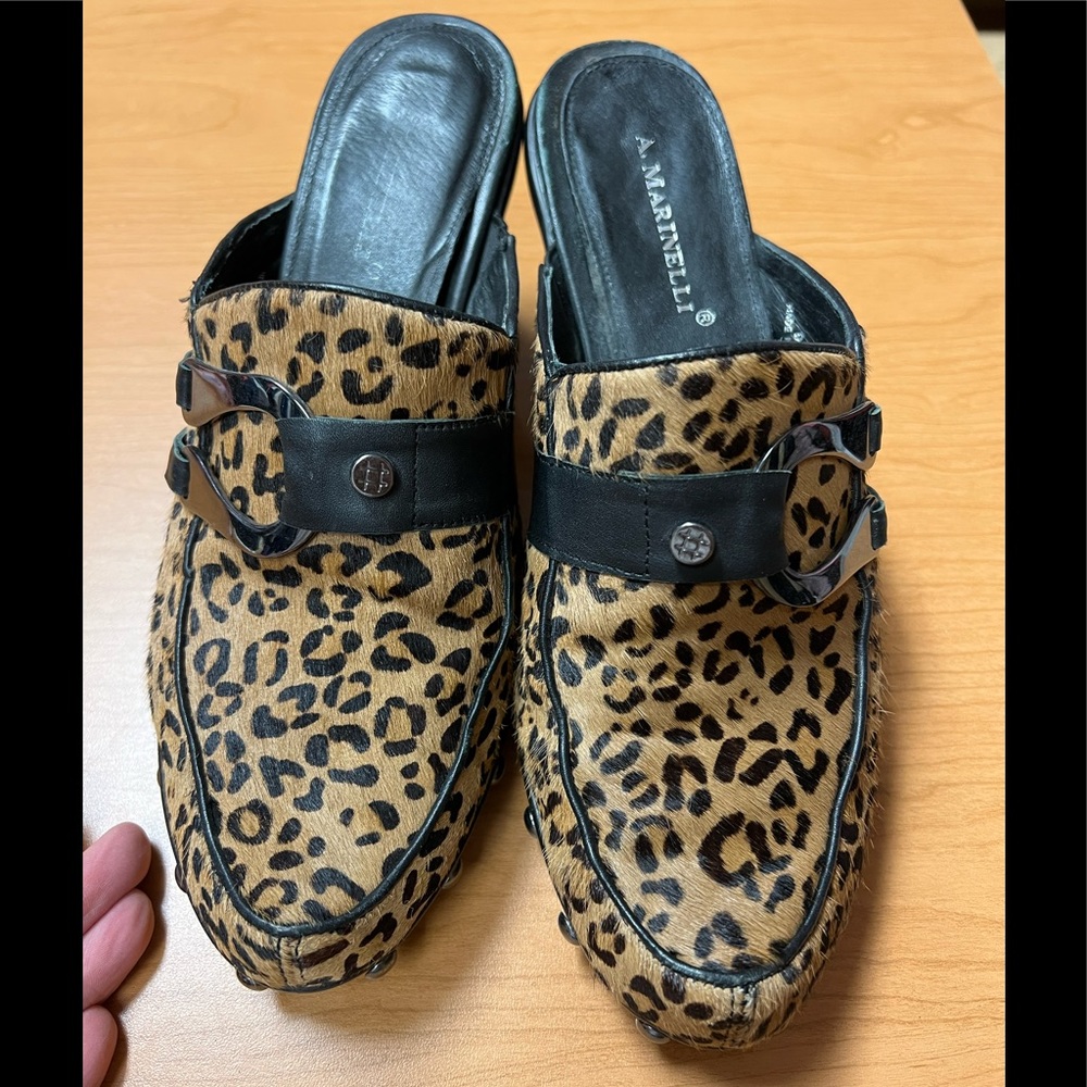 A. Marinelli mules size 9